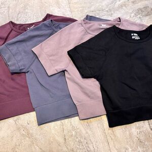 Set of Four Workout Tops